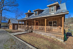 Riverfront Heber Springs Home Spacious Deck!